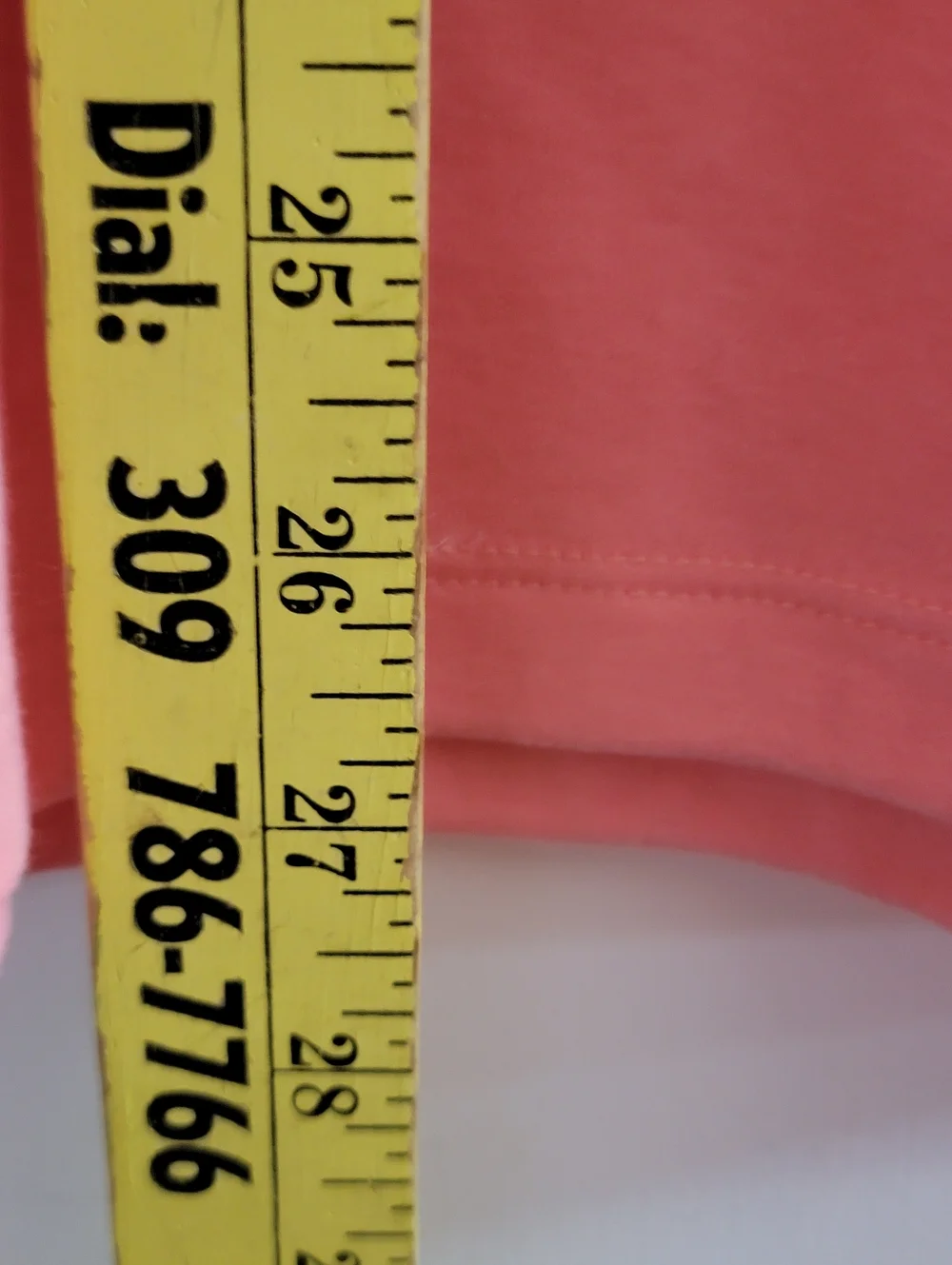 Quacker Factory Coral Short Sleeve Scoop Neck Top with Rhinestone Detail - Picture 7 of 7